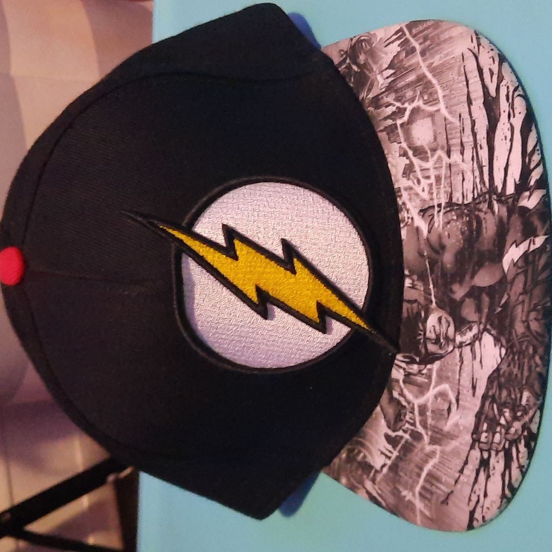 Dc Comic Flash Cap
